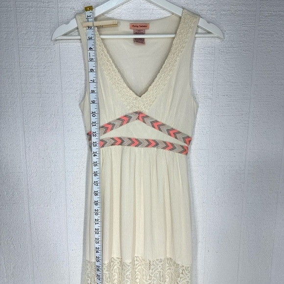 Flying Tomato lace maxi dress cream size XS - Picture 5 of 11